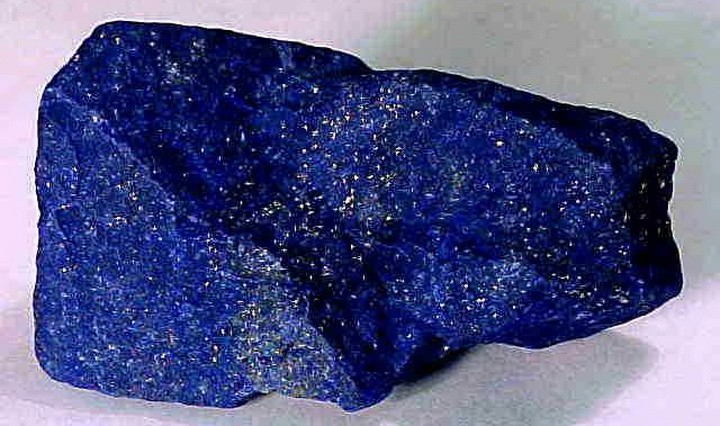 Полудрагоценный Голубой Камень Фото